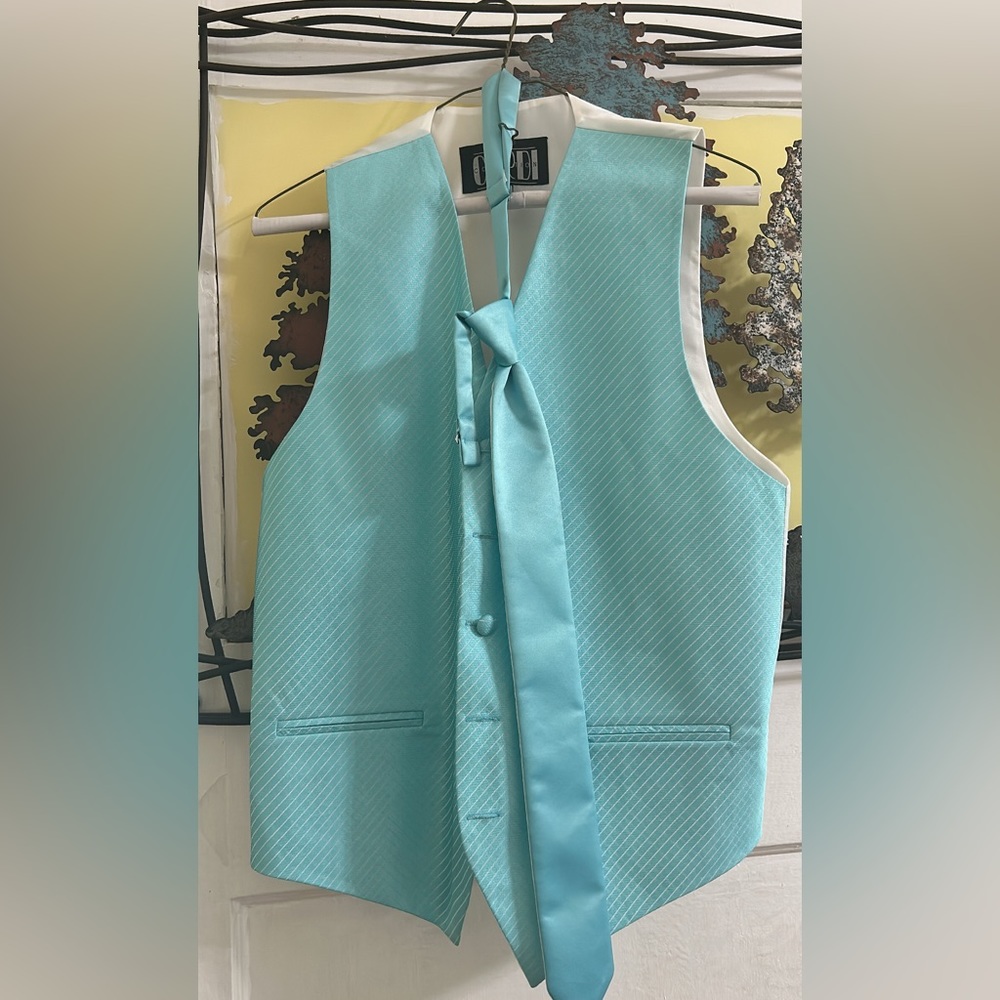 Vest and tie